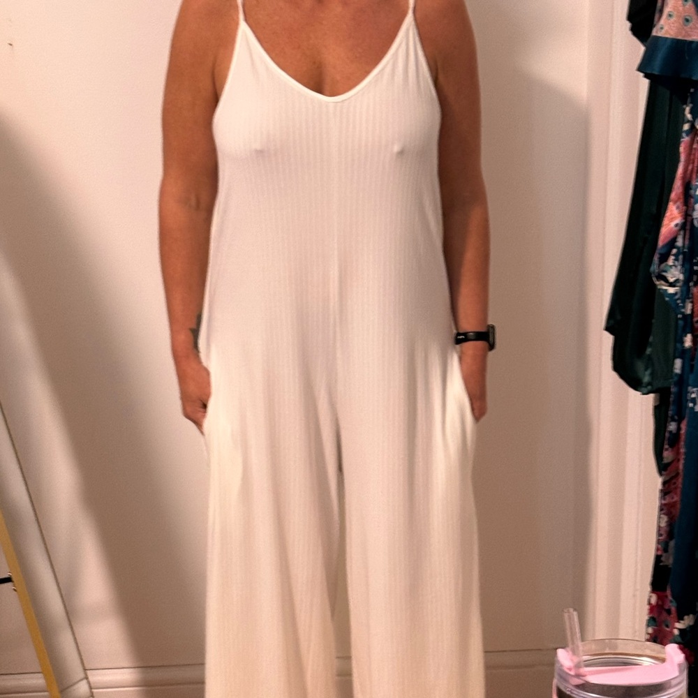 Elegant White Jumpsuit
